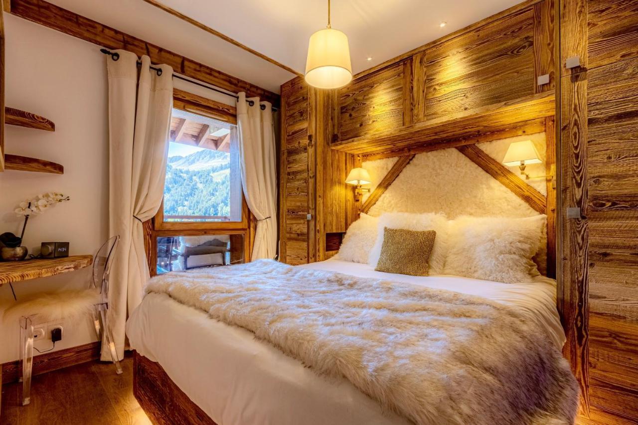 Arc 1950, ambiance chalet luxe 5/7pers dans résidence 5* skis aux pieds avec SPA Les Arcs  Esterno foto